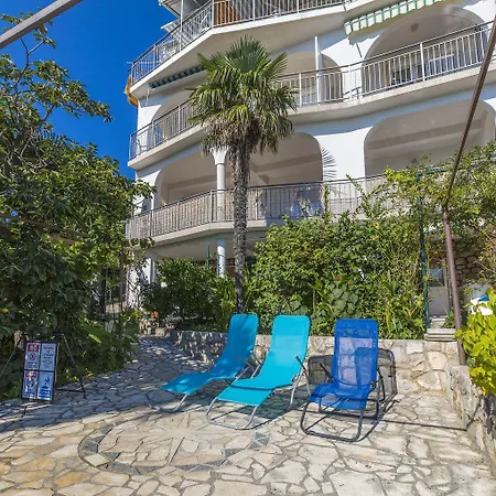 Hundefreundliches Studio-apartment Nur 80 Meter Zum Mit Pool Crikvenica